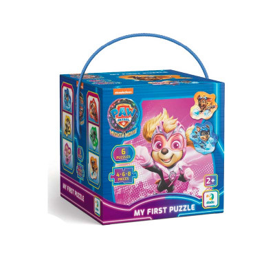 Набір пазлів Dodo Paw Patrol. Герої Бухти пригод 4-6-8 елементів 200536