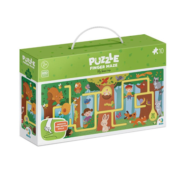 Пазл-лабіринт DoDo «Моя подорож лісом» 10 елементів 300585