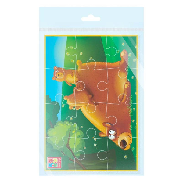 М'які пазли Vladi Toys А5 Малюк зможе "Ведмежата" фомові VT1103-98