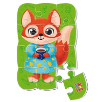Мякі пазли Vladi Toys А5 Малюк зможе "Лисиця" розвиваючі VT3205-92