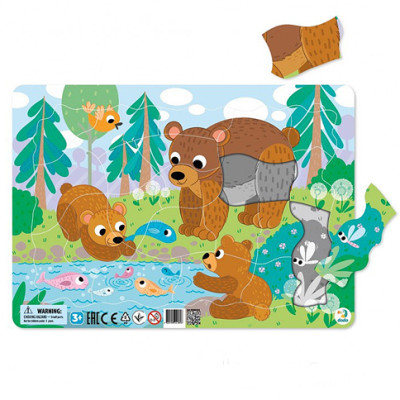 DODO Пазл з рамкою "Ведмежата" R300221