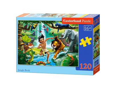 Пазли 120 елементів "Книга джунглів" 13487 Пазли 120 елементів "Книга джунглів" 13487