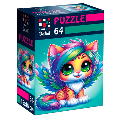 Пазли Vladi Toys De.tail Казковий леопардик 64 деталі DT1234-23