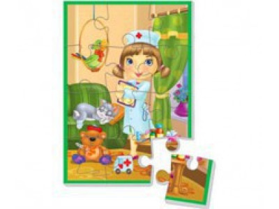 Пазли мякі А5 "Доктор" VT1103-16