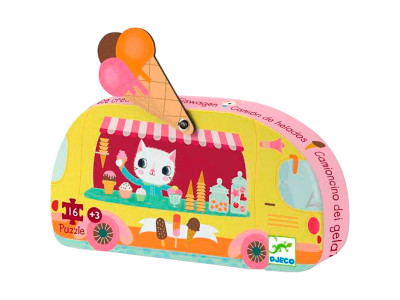 DJECO Пазл 16 "Морозиво" DJ07264