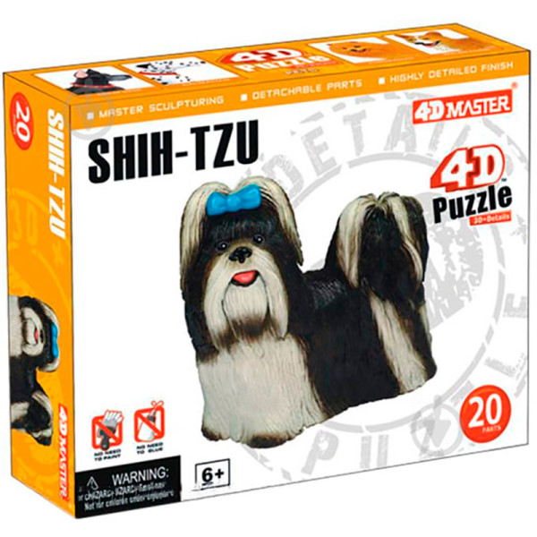 Об'ємний пазл `Собака ши-тцу` 26536 Об'ємний пазл `Собака ши-тцу` 26536