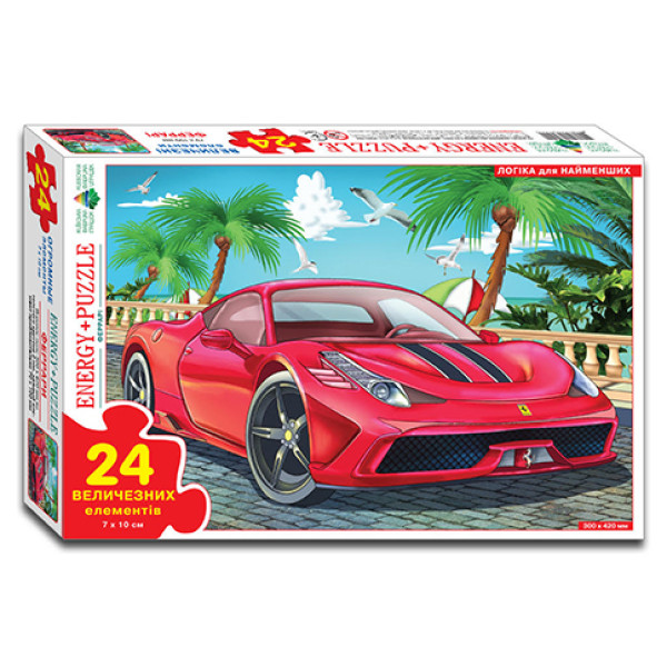 Гра-пазл "Феррарі" 24 ел в кор. Ен.2111