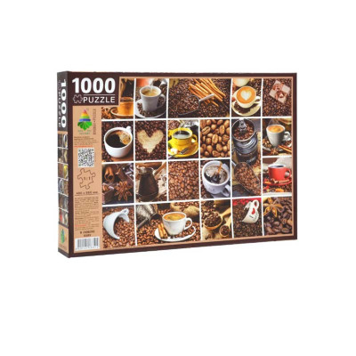 Пазли " Єнергія Плюс 1000 єлементів I love cofee" Єнергія Плюс 1000 єлемен Ен.3514