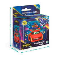 Пазл Dodo Batwheels Червоний птах Ред 200553 Пазл Dodo Batwheels Червоний птах Ред 200553