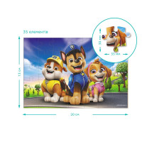 Пазл Dodo Paw Patrol Посміхаємось разом 35 елементів 200689