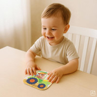 Пазл Dodo Baby puzzle Транспорт 4 в 1 300685