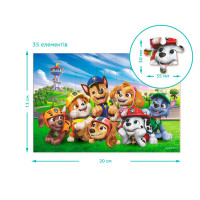 Пазл-міні Dodo Paw Patrol Зустріч біля вежі 35 елементів 200688 Пазл-міні Dodo Paw Patrol Зустріч біля вежі 35 елементів 200688
