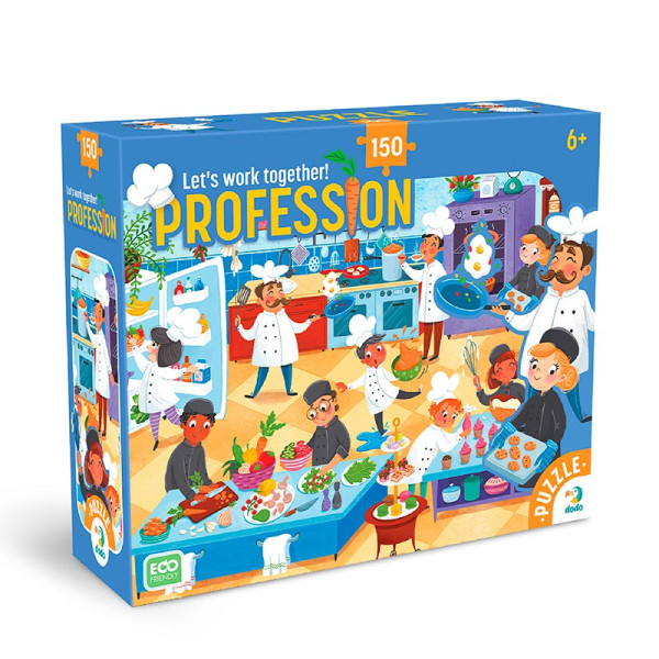 Пазл Dodo Професії Повар 150 елементів 300700