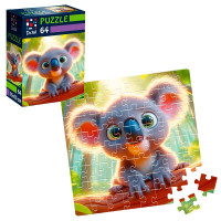 Пазл De.tail Коала на гілці 64 деталі DT1234-18