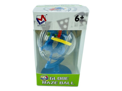 3D шар-головоломка Maze Ball магічний шар на 50 ходів 1735-A_Blue