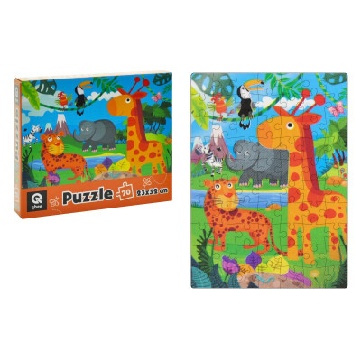 Пазли qbee "Зоодрузі" 70 елементів QB400-006 Пазли qbee "Зоодрузі" 70 елементів QB400-006