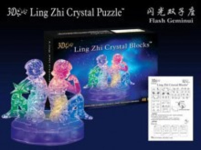 Crystal Puzzle 3D "Зодіак: Близнюки" 48 ел. 9050A