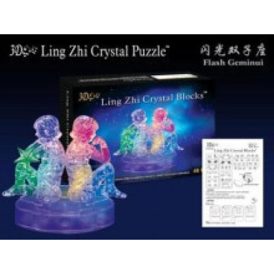 Crystal Puzzle 3D "Зодіак: Близнюки" 48 ел. 9050A