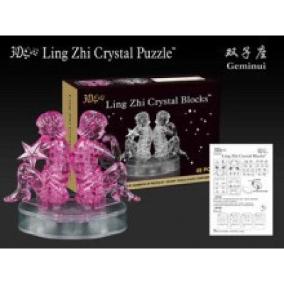 Crystal Puzzle 3D "Зодіак: Близнюки" 48 ел. 9050
