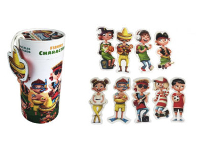 Пазли "Кумедні персонажі" 13586