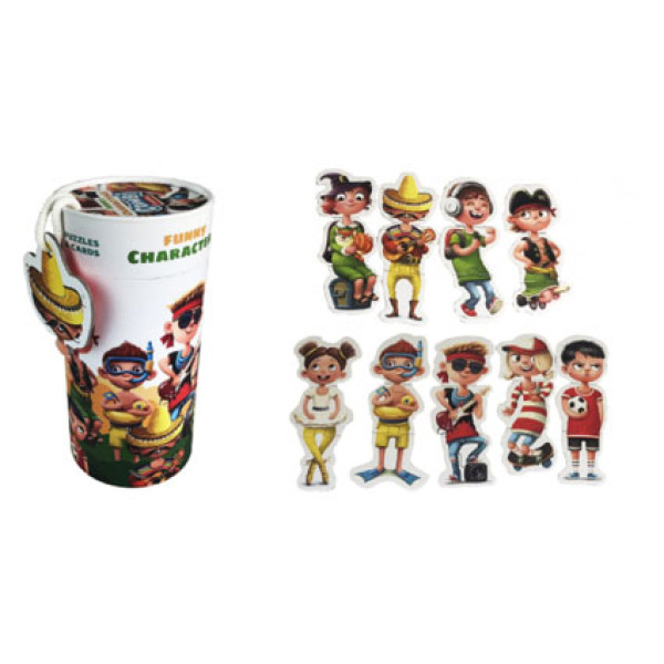 Пазли "Кумедні персонажі" 13586