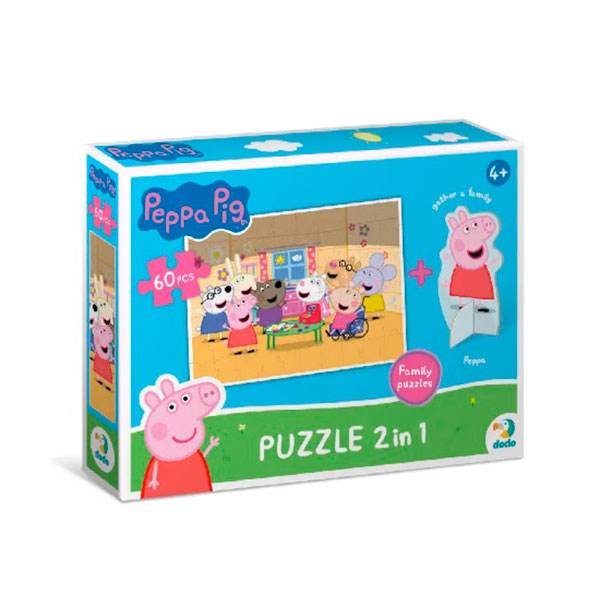 Пазл на 60 елементів з фігуркою «Peppa Pig» 200123