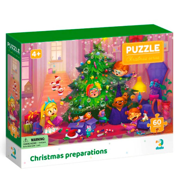 Пазл «Приготування до Різдва» 300575 Пазл «Приготування до Різдва» 300575