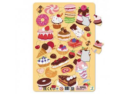 DODO Пазл з рамкою Смаколики (24) R300252