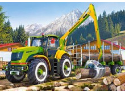 Пазл Лісовоз 108 елементів 018055