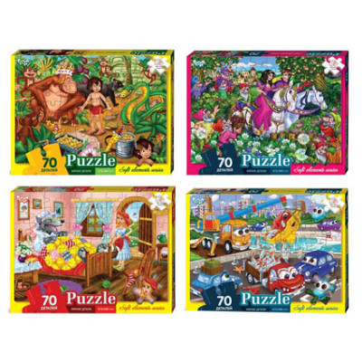 Пазли м'які в асортименті DankoToys 2333