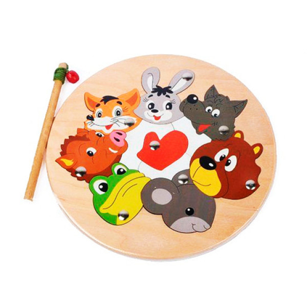 Комплект креативної творчості "Рукавичка" Магнітний еко-пазл 172206