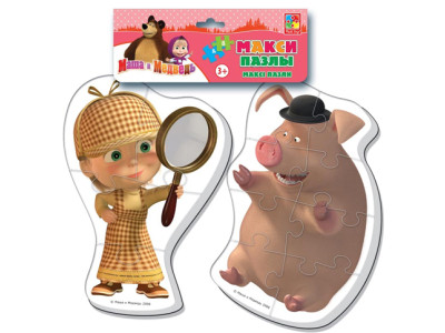 Бебі пазли "Маша і Ведмідь" МАКСІ VT1108-04