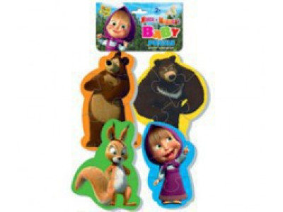 Baby пазли 4 в 1 "Маша і Ведмідь" VT1106-15