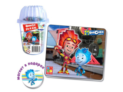 Пазли в стаканчику Нолик і Фаєр VT3203-45 Пазли в стаканчику Нолик і Фаєр VT3203-45