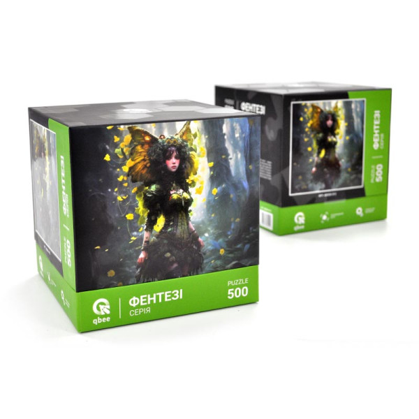 Пазли qbee "Лісова Фея" 500 елементів QB500-012 Пазли qbee "Лісова Фея" 500 елементів QB500-012