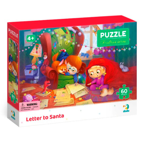 Пазли Dodo "Лист до Санти" 60 елементів 300574