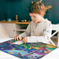 Пазл DoDo Шукай та знаходиш «Країна динозаврів» 100 елементів 300669 Пазл DoDo Шукай та знаходиш «Країна динозаврів» 100 елементів 300669