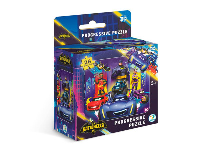 Пазл Dodo Batwheels Скликаю всіх бетмобілістів 28 елементів 200555