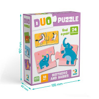 Пазл Dodo DUO Мама і малюк 24 елементи 300692