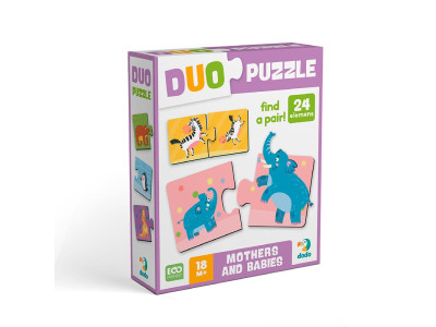Пазл Dodo DUO Мама і малюк 24 елементи 300692