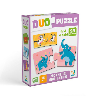 Пазл Dodo DUO Мама і малюк 24 елементи 300692