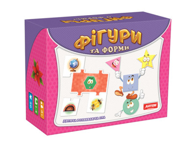 Пазли логічні "Фігури" Ост.0581