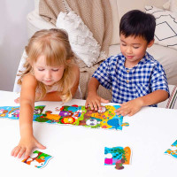 Maксі пазли Vladi Toys Мої веселі друзі 14 елементів VT1711-10