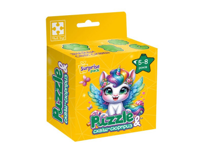 Пазли Vladi Toys "Єдиноріжка"із сквіш-сюрпризом VT8030-01 Пазли Vladi Toys "Єдиноріжка"із сквіш-сюрпризом VT8030-01