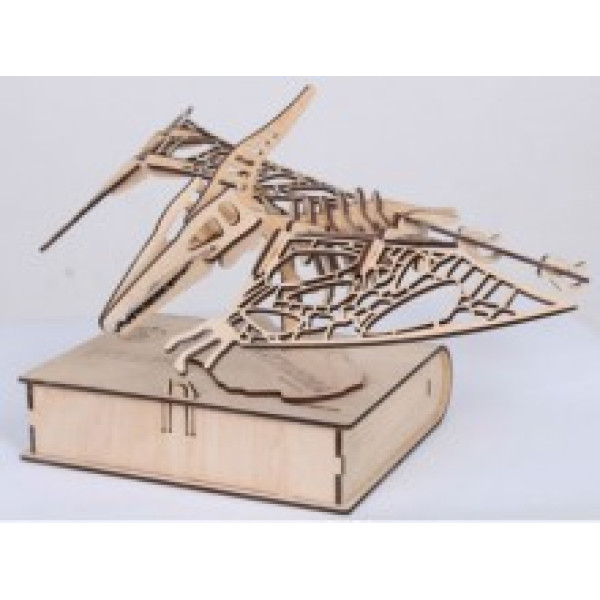 Дерев'яний 3D Пазл-Конструктор "Птеродактиль" Дерев'яний 3D Пазл-Конструктор "Птеродактиль"