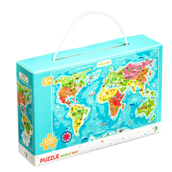 Пазл "Карта світу" "англ" 300123