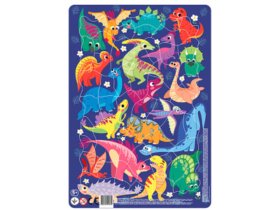 Пазл із рамкою "Динозаври" R300181
