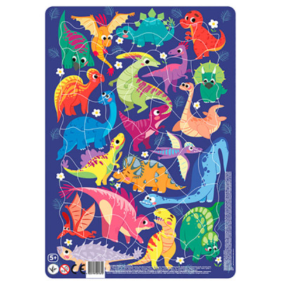 Пазл із рамкою "Динозаври" R300181