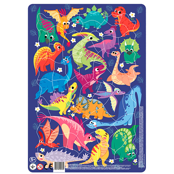 Пазл із рамкою "Динозаври" R300181