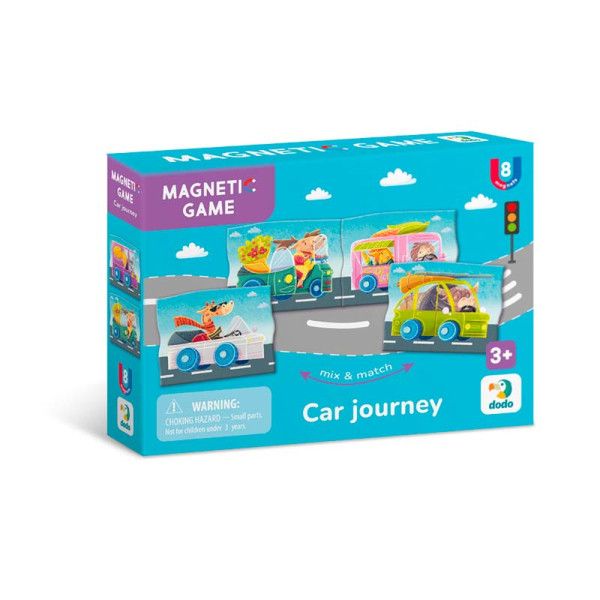 Магнітна гра Dodo «Автомобільна подорож» для дітей 200253